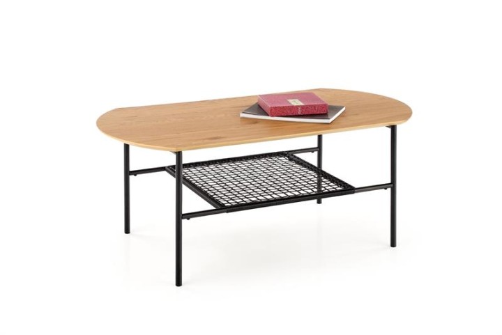 Журнальний столик Halmar JACKSONA Дуб золотий / Чорний